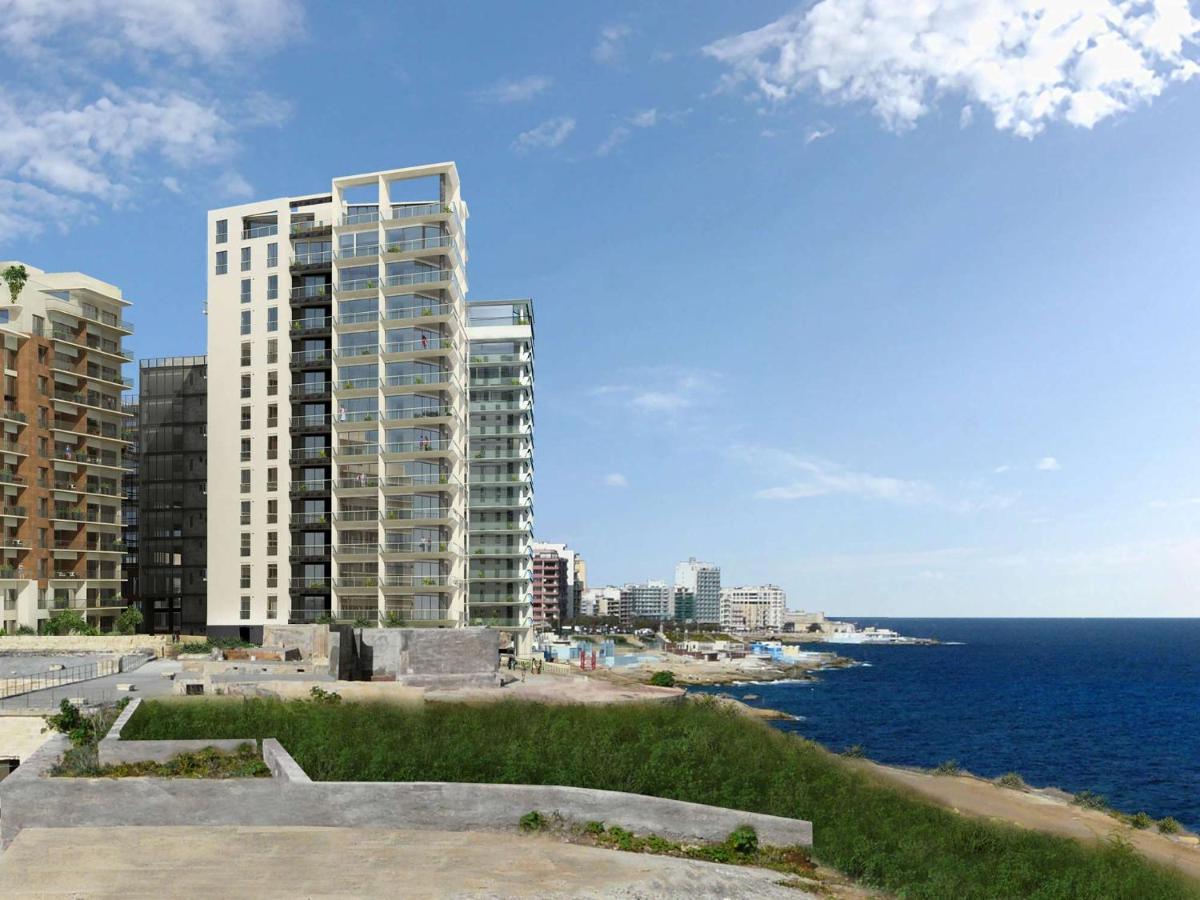 Prime Location Apartment With Side Seaviews Sliema Exteriör bild